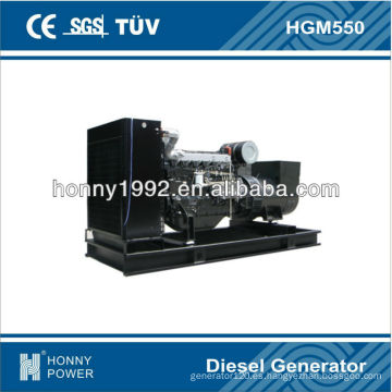 500KVA Googol 60Hz generador diesel, HGM550, 1800RPM